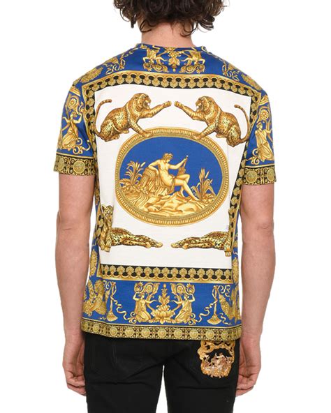 versace t shirt polo|Versace graphic t shirts.